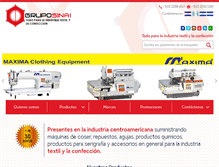 Tablet Screenshot of gruposinai.com